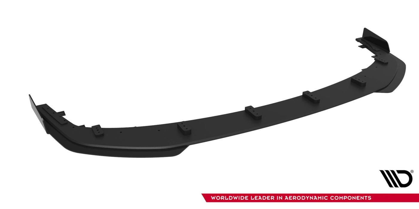 Maxton Design Street Pro Front Splitter + Flaps Mitsubishi Lancer EVO X