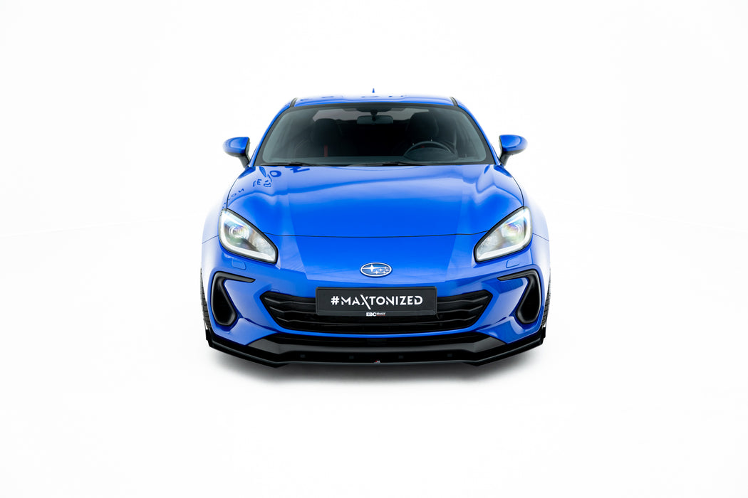 Maxton Design Street Pro Front Splitter + Flaps Subaru BRZ Mk2
