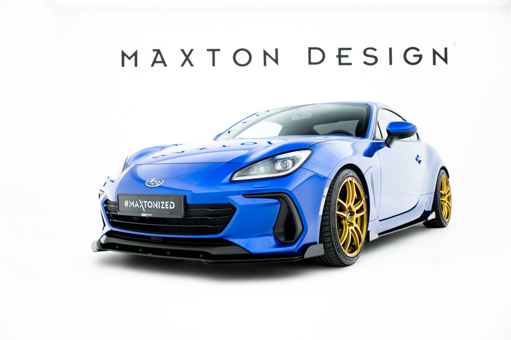 Maxton Design Street Pro Front Splitter + Flaps Subaru BRZ Mk2
