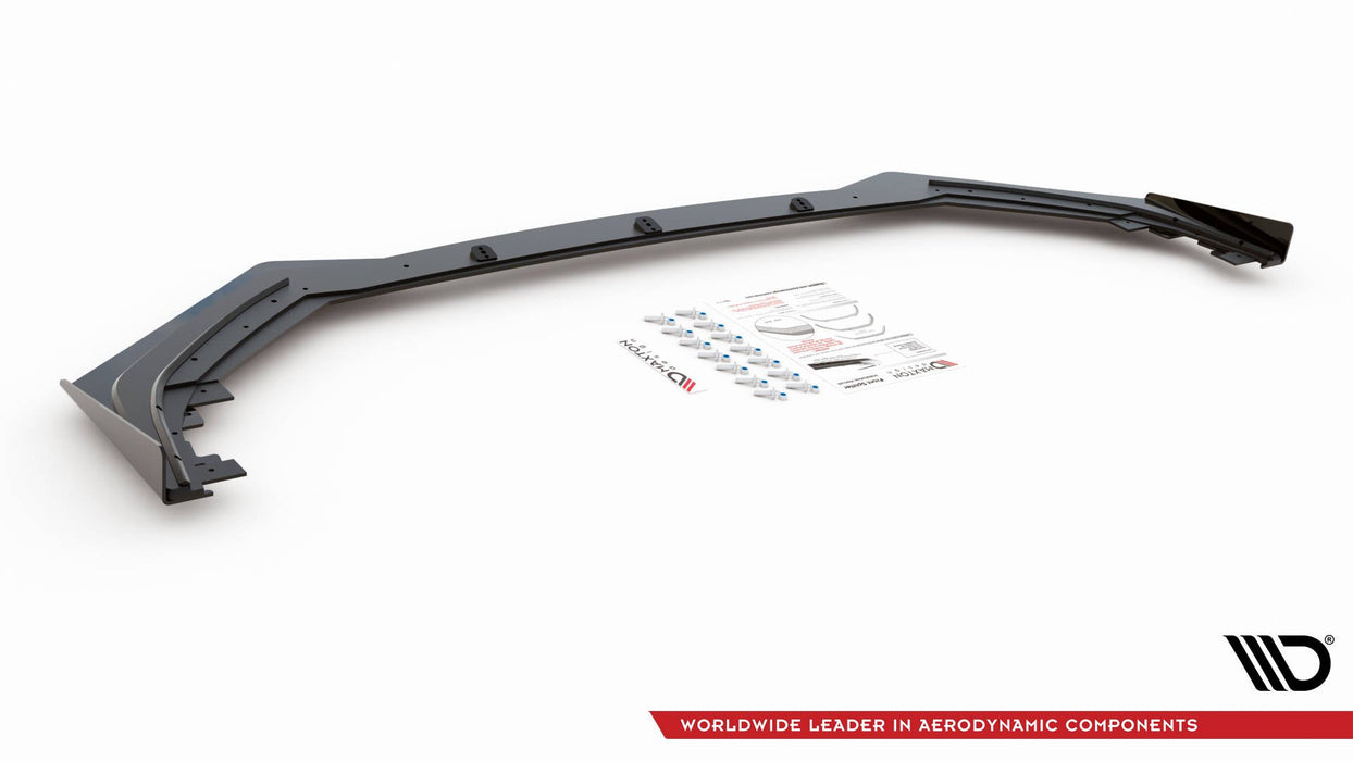 Maxton Design Street Pro Front Splitter + Flaps Toyota GR Yaris Mk4