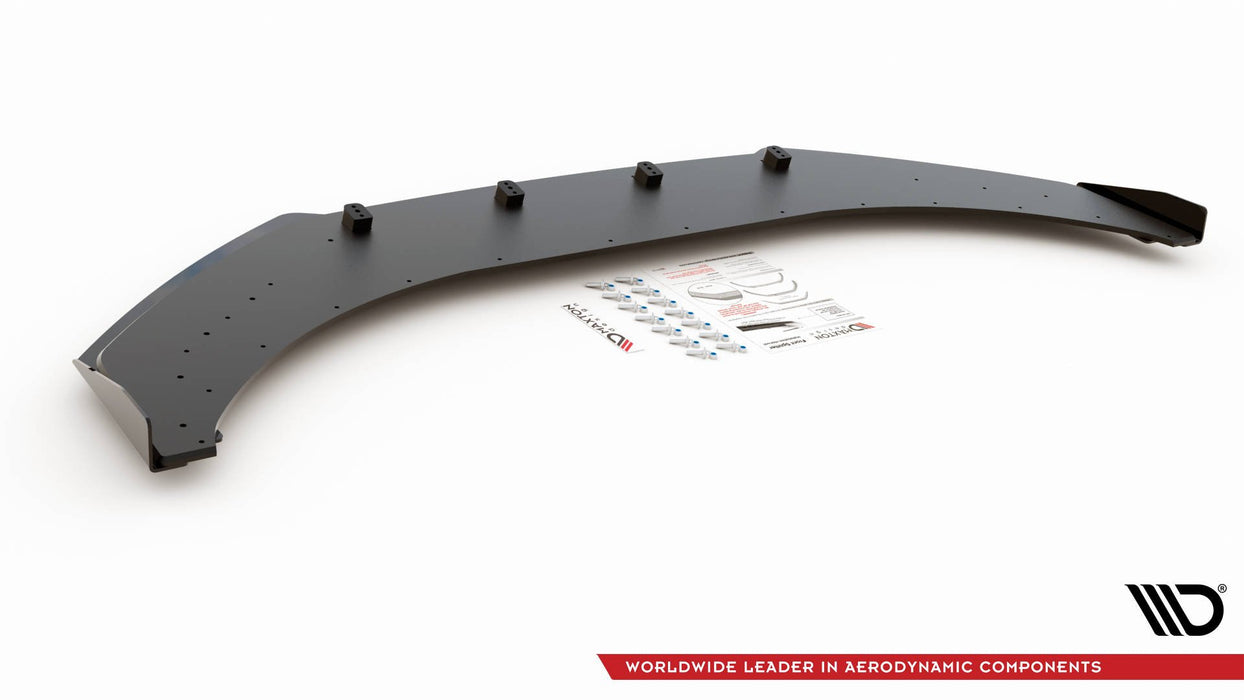 Maxton Design Street Pro Front Splitter + Flaps Volkswagen Arteon R-Line