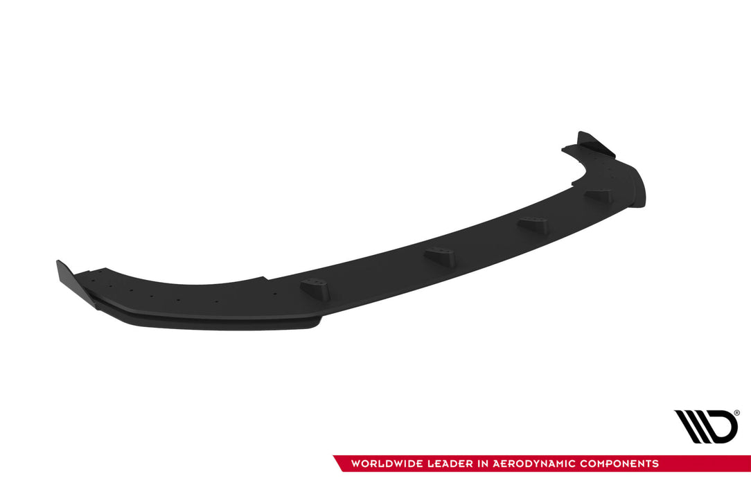 Maxton Design Street Pro Front Splitter + Flaps Volkswagen Golf GTI Clubsport Mk8 Facelift