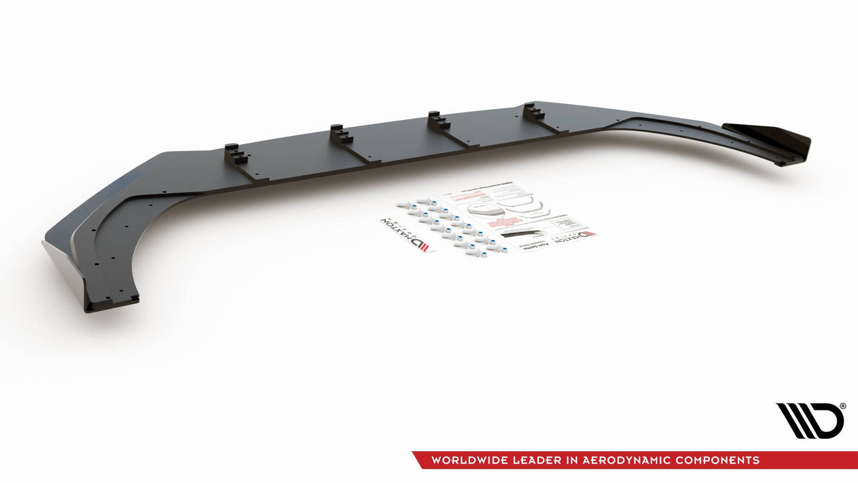 Maxton Design Street Pro Front Splitter + Flaps Volkswagen Golf GTI / GTE / GTD / R-Line Mk8