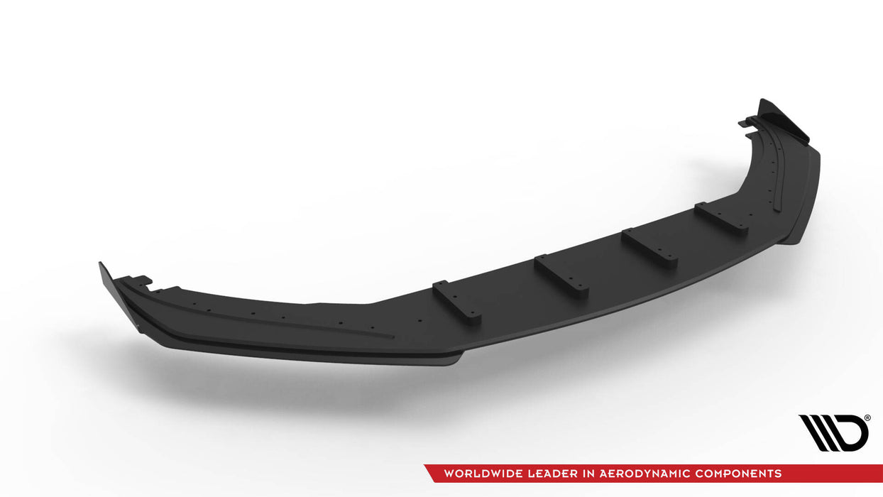 Maxton Design Street Pro Front Splitter + Flaps Volkswagen Scirocco R Mk3