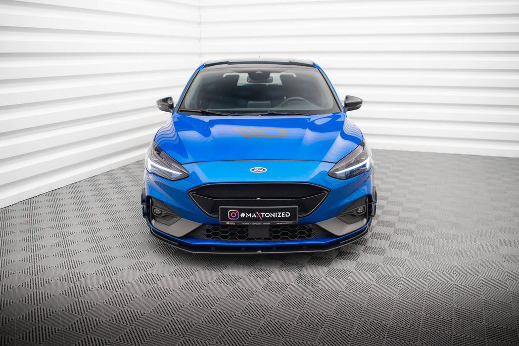 Maxton Design Street Pro Front Splitter Ford Focus ST / ST-Line Mk4
