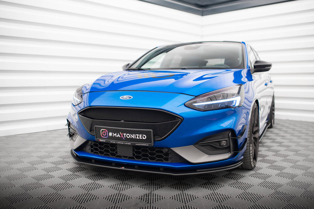 Maxton Design Street Pro Front Splitter Ford Focus ST / ST-Line Mk4