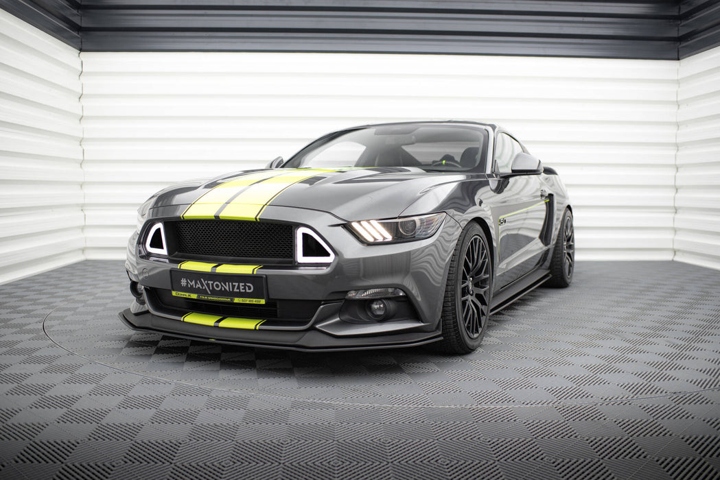 Maxton Design Street Pro Front Splitter Ford Mustang GT Mk6