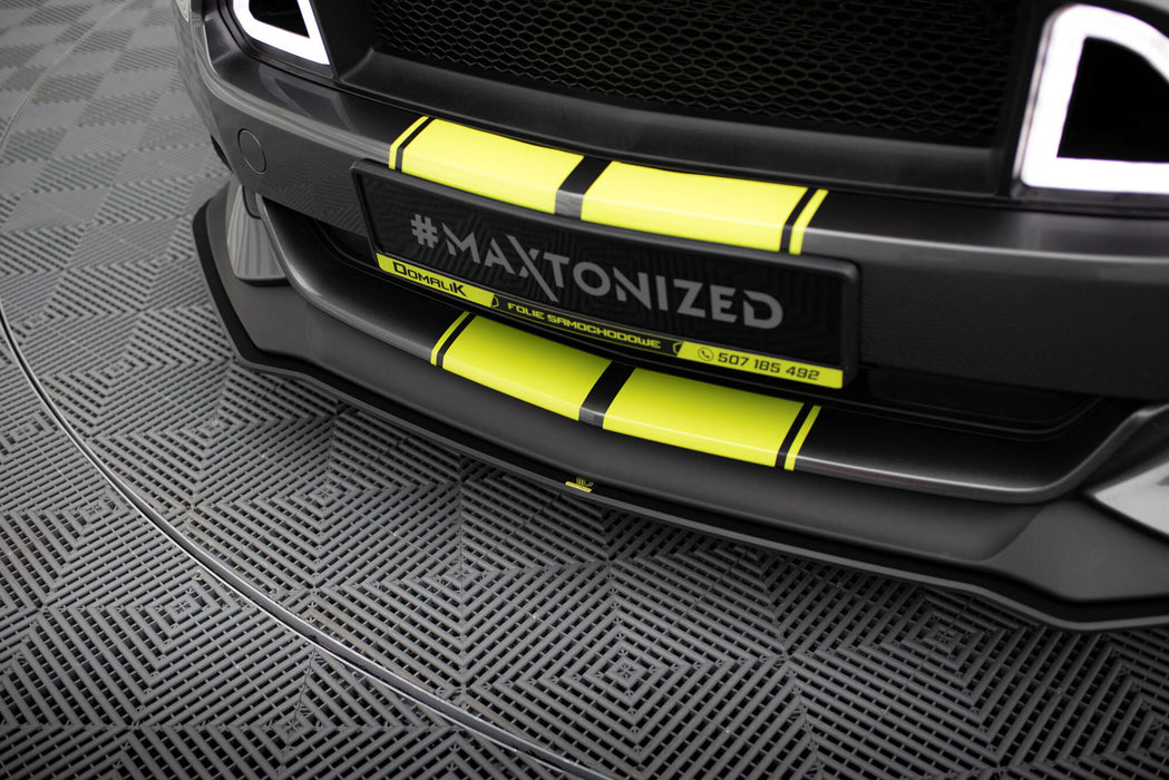 Maxton Design Street Pro Front Splitter Ford Mustang GT Mk6
