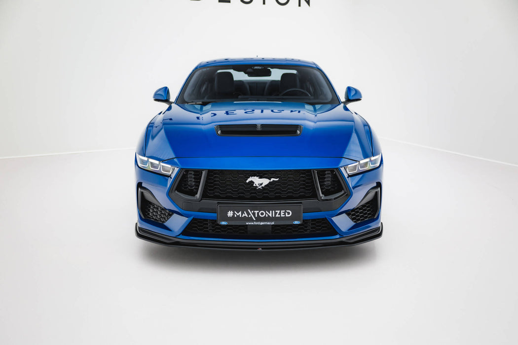 Maxton Design Street Pro Front Splitter Ford Mustang GT Mk7