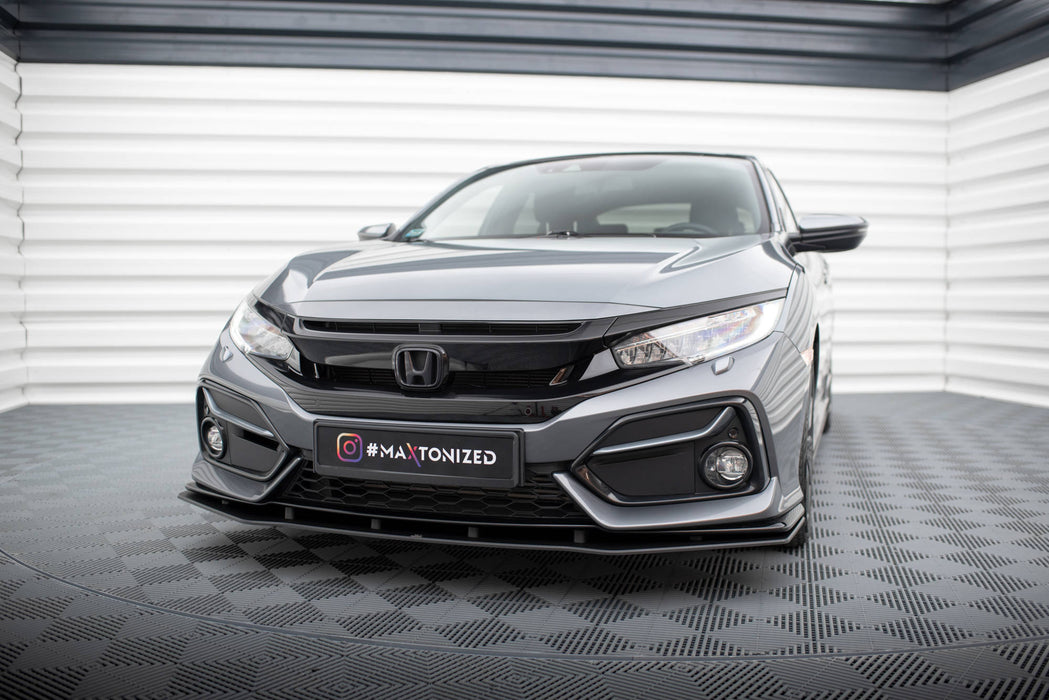 Maxton Design Street Pro Front Splitter Honda Civic Sport Mk 10