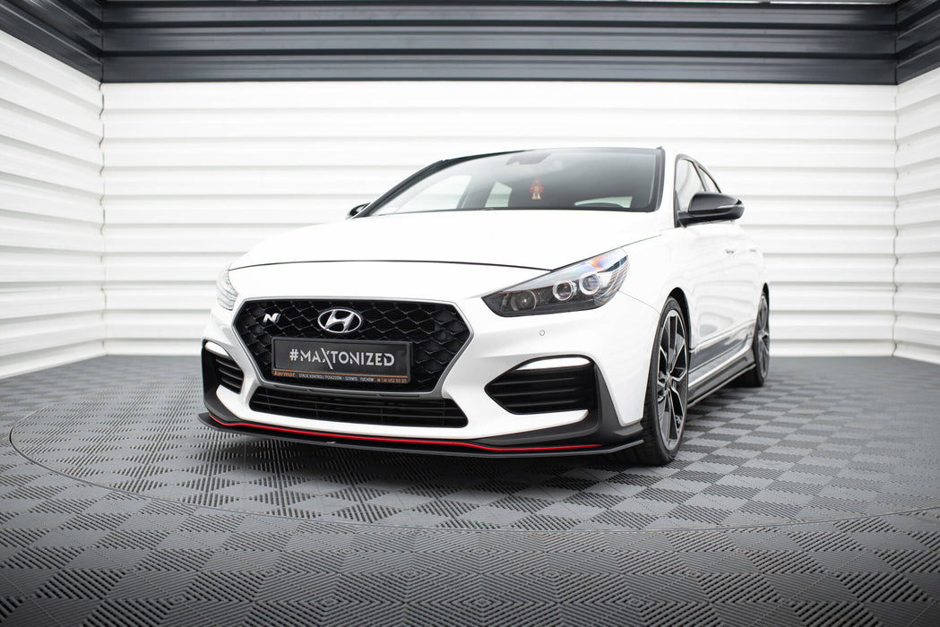 Maxton Design Street Pro Front Splitter Hyundai I30 N Mk3 Hatchback / Fastback
