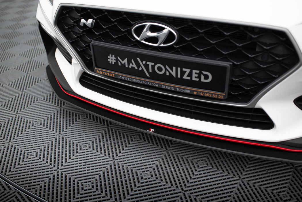 Maxton Design Street Pro Front Splitter Hyundai I30 N Mk3 Hatchback / Fastback