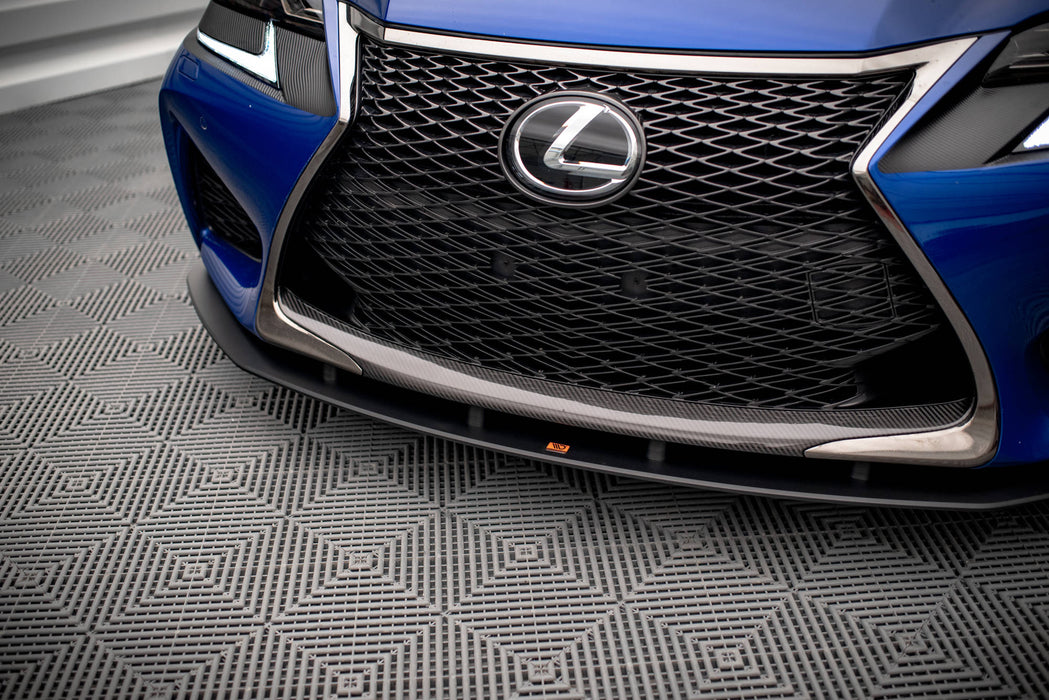 Maxton Design Street Pro Front Splitter Lexus GS F Mk4 Facelift