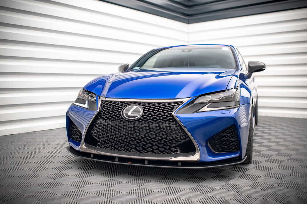 Maxton Design Street Pro Front Splitter Lexus GS F Mk4 Facelift