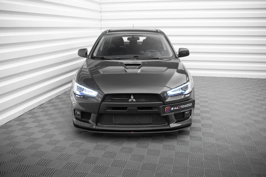 Maxton Design Street Pro Front Splitter Mitsubishi Lancer EVO X