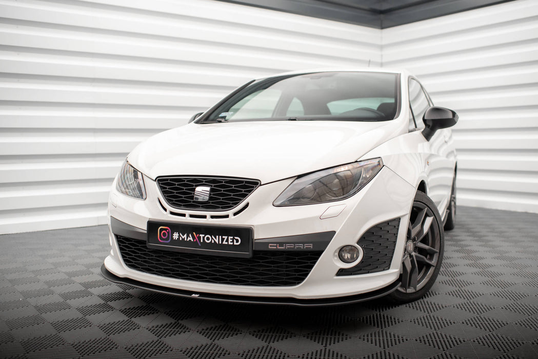 Maxton Design Street Pro Front Splitter Seat Ibiza Cupra Sport Coupe Mk4