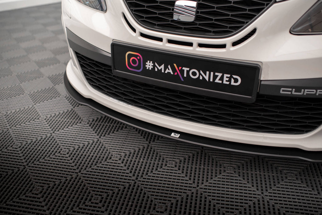 Maxton Design Street Pro Front Splitter Seat Ibiza Cupra Sport Coupe Mk4