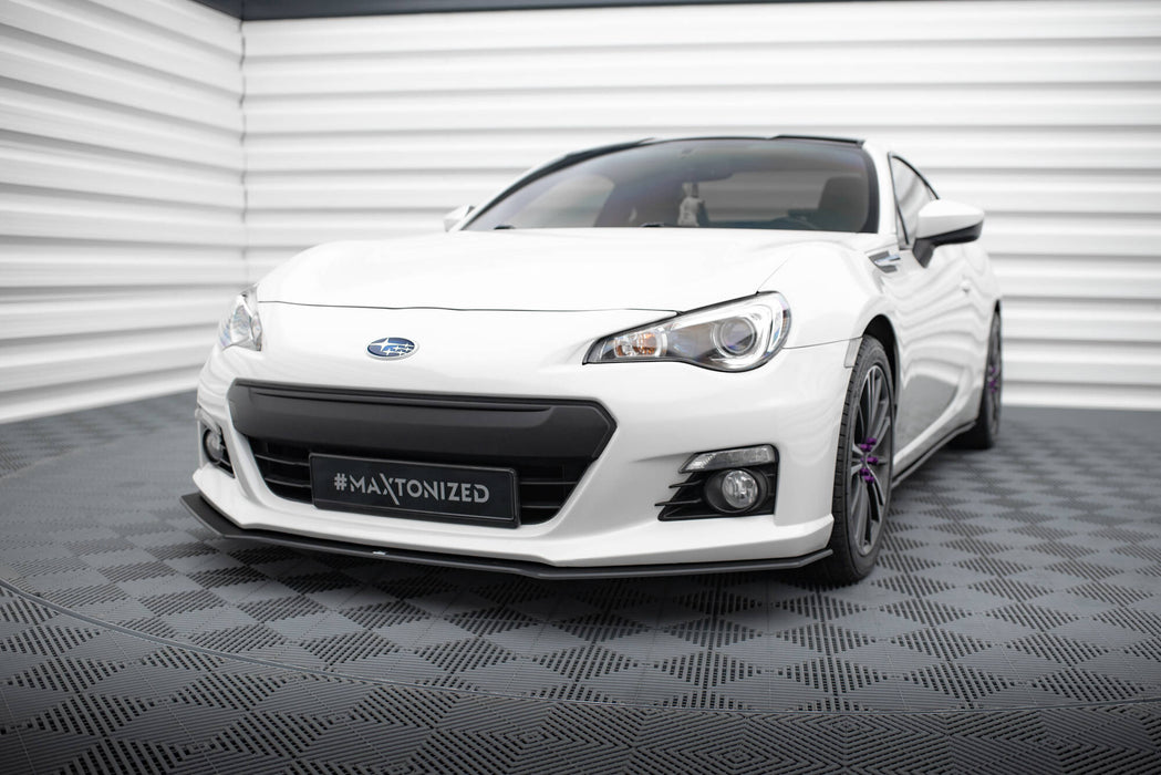 Maxton Design Street Pro Front Splitter Subaru BRZ Mk1