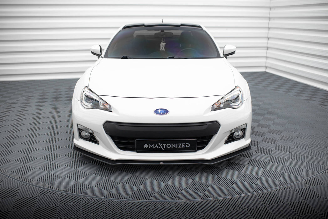 Maxton Design Street Pro Front Splitter Subaru BRZ Mk1
