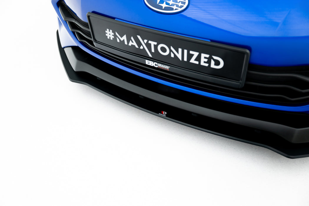 Maxton Design Street Pro Front Splitter Subaru BRZ Mk2