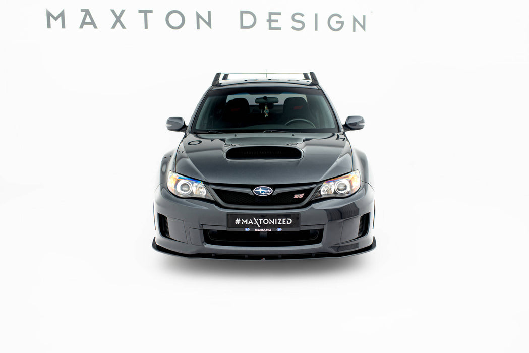 Maxton Design Street Pro Front Splitter Subaru Impreza WRX STI Mk3 Facelift