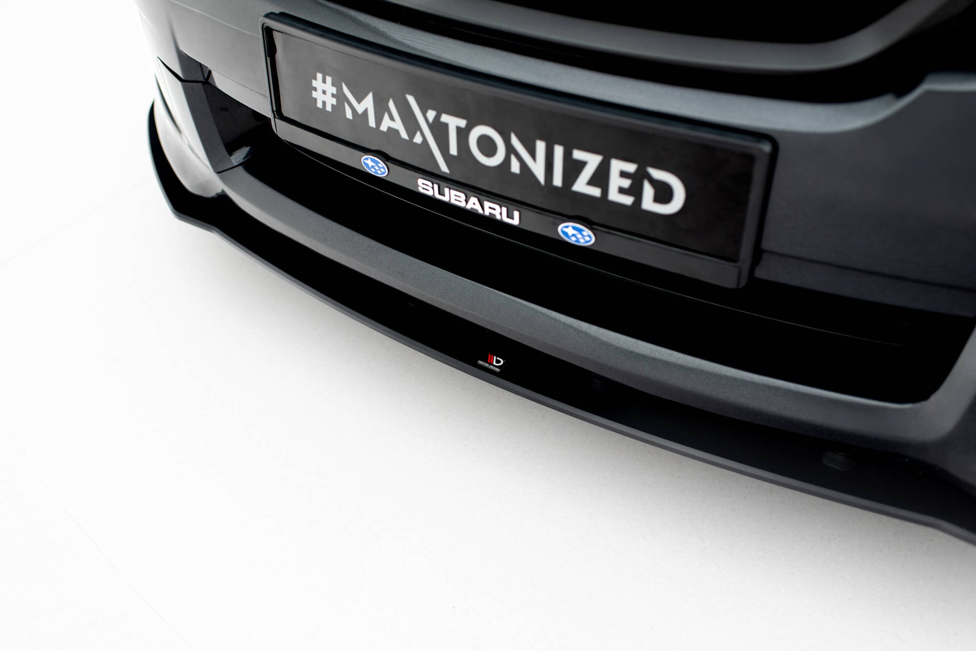 Maxton Design Street Pro Front Splitter Subaru Impreza WRX STI Mk3 Fac ...