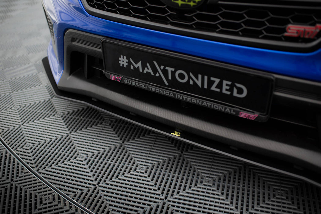 Maxton Design Street Pro Front Splitter Subaru WRX STI Mk1 Facelift