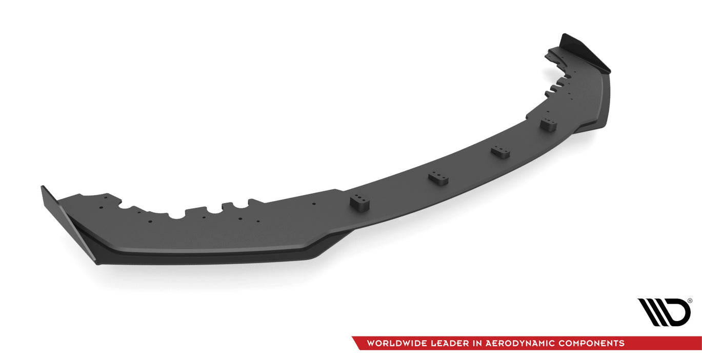 Maxton Design Street Pro Front Splitter V.1 + Flaps BMW M2 Competition F87