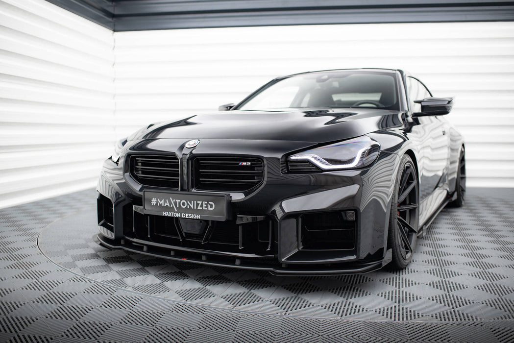 Maxton Design Street Pro Front Splitter V.1 + Flaps BMW M2 G87