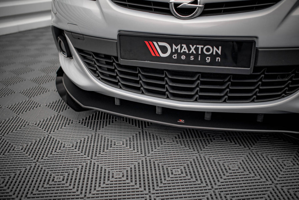 Maxton Design Street Pro Front Splitter V.1 + Flaps Opel Astra GTC OPC-Line J