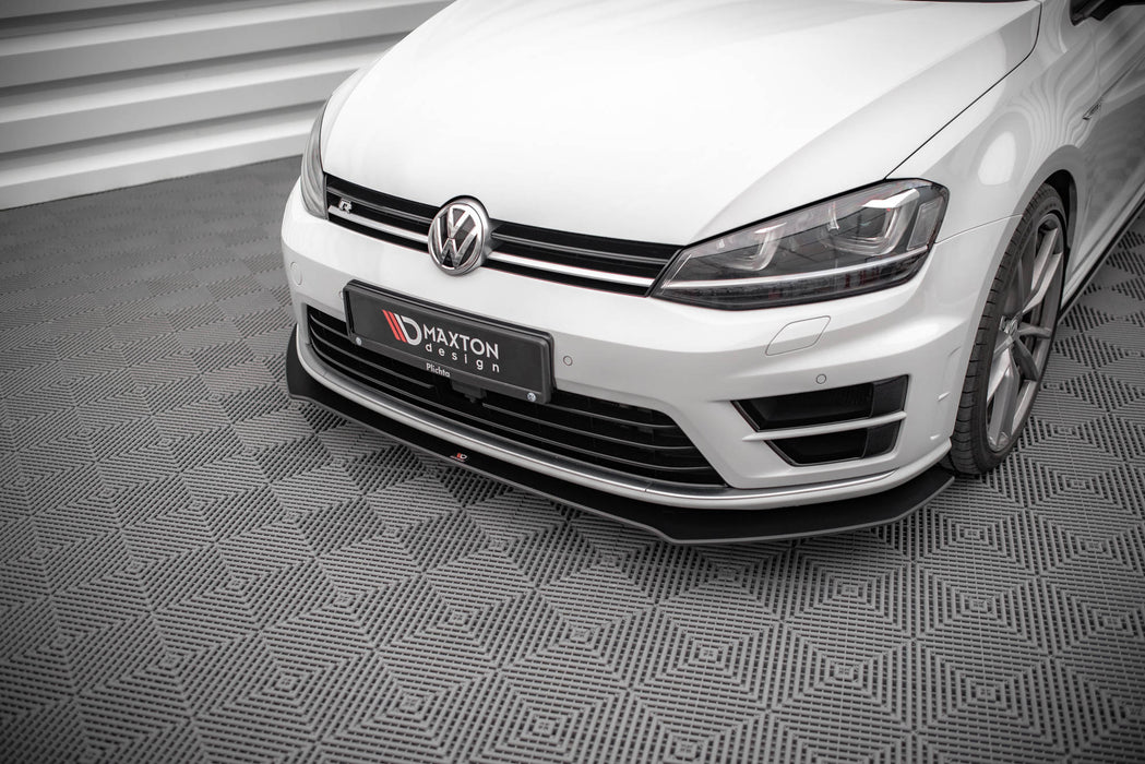 Maxton Design Street Pro Front Splitter V.1 Volkswagen Golf R Mk7