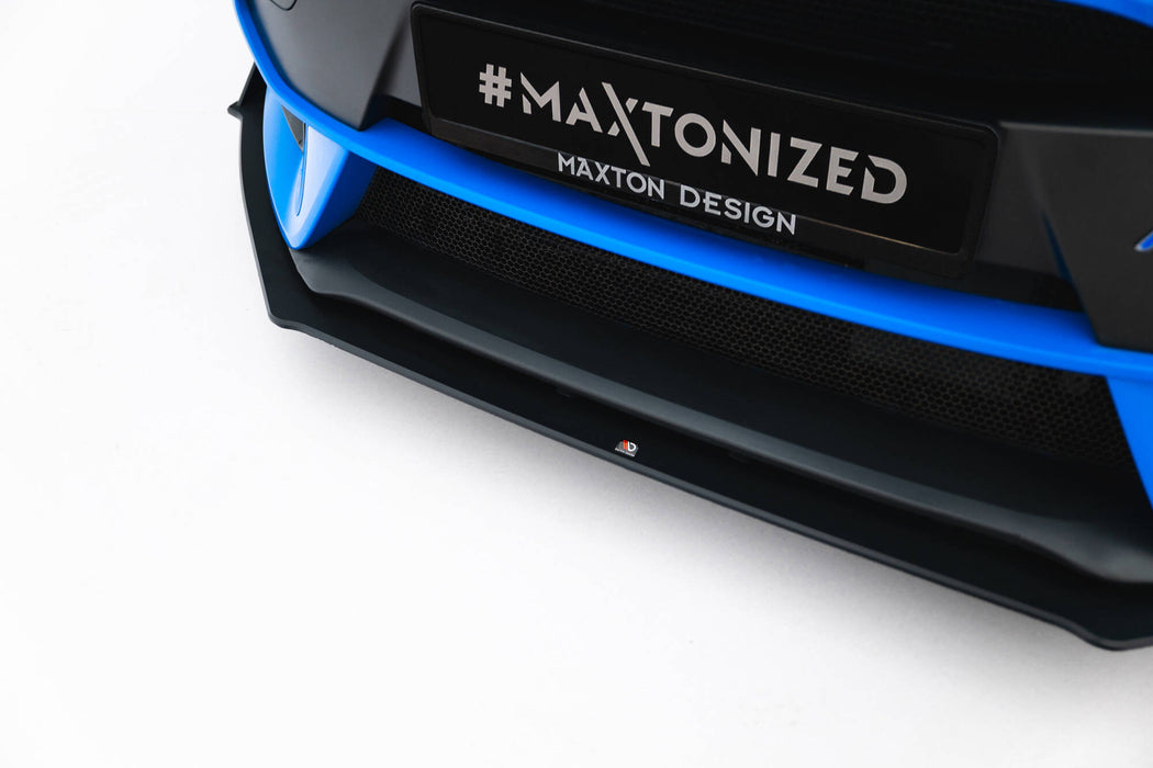 Maxton Design Street Pro Front Splitter V.2 Ford Focus RS Mk3