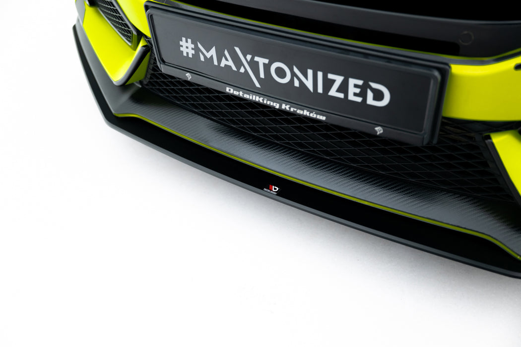 Maxton Design Street Pro Front Splitter V.2 Honda Civic Type R Mk10