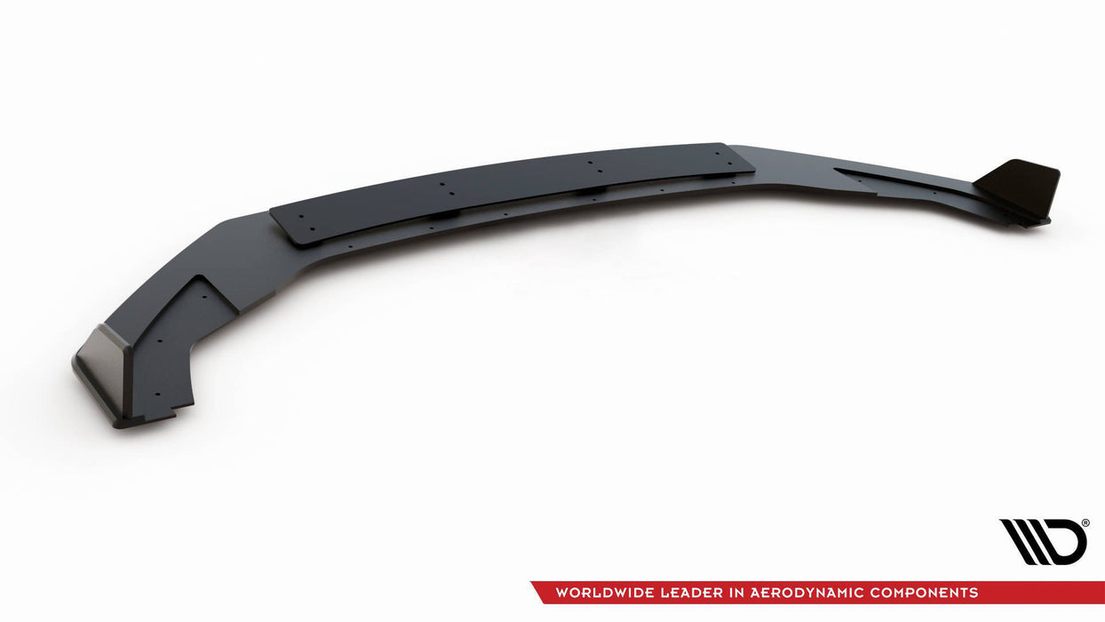 Maxton Design Street Pro Front Splitter V.2 Volkswagen Golf R / R-Line Mk7 Facelift