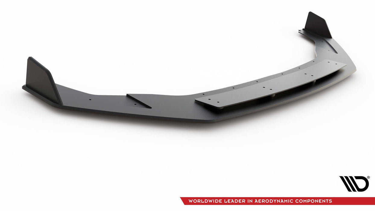 Maxton Design Street Pro Front Splitter V.2 Volkswagen Golf R / R-Line Mk7 Facelift