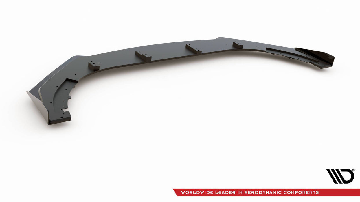 Maxton Design Street Pro Front Splitter V.3 + Flaps Volkswagen Golf GTI Mk6