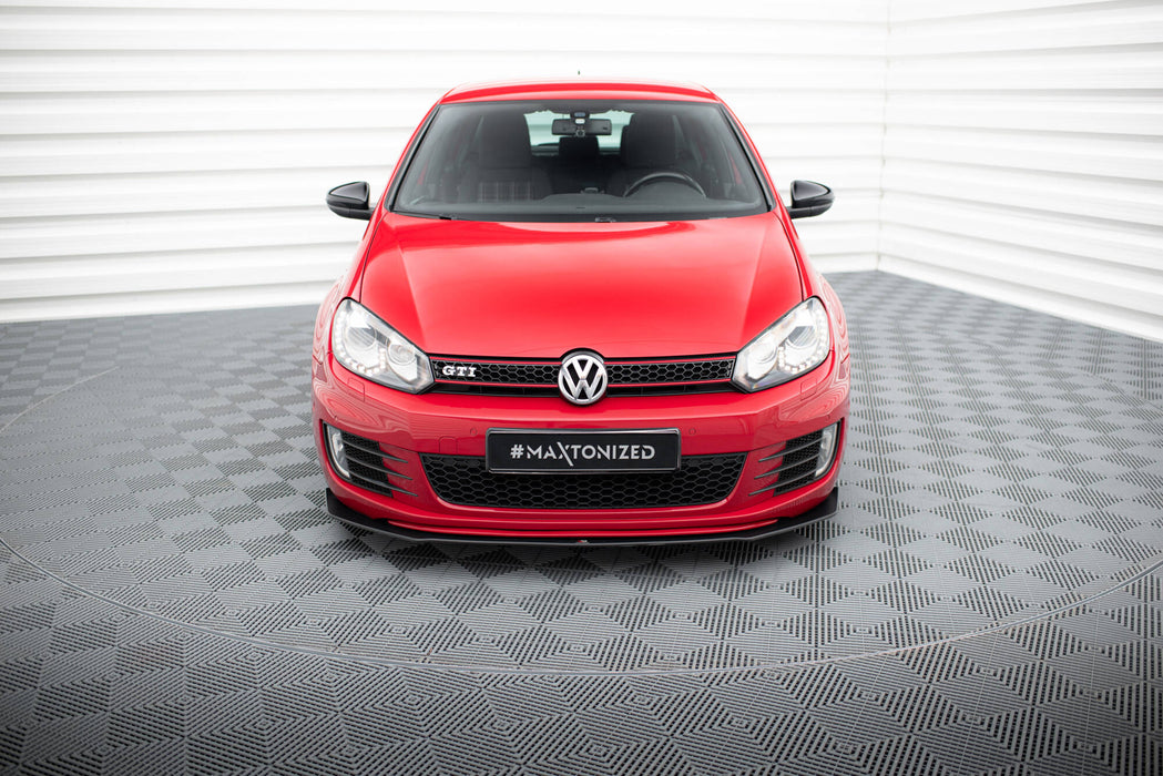 Maxton Design Street Pro Front Splitter V.3 Volkswagen Golf GTI Mk6