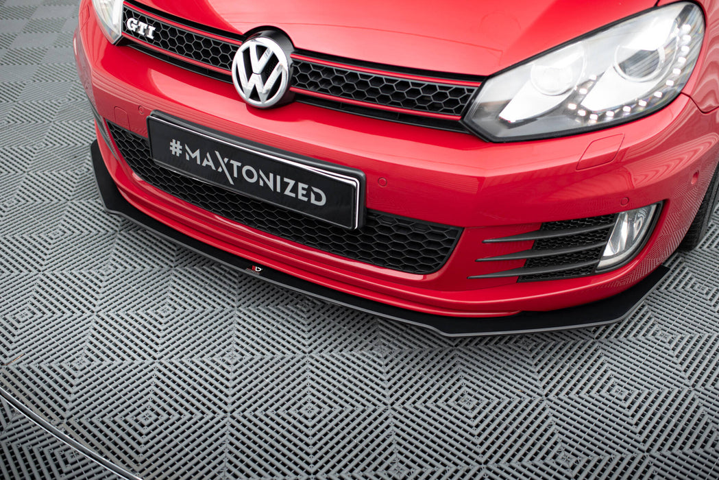 Maxton Design Street Pro Front Splitter V.3 Volkswagen Golf GTI Mk6