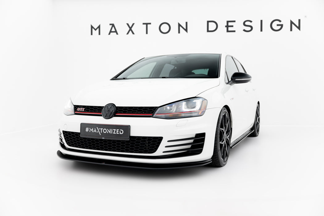 Maxton Design Street Pro Front Splitter VW Golf 7 GTI