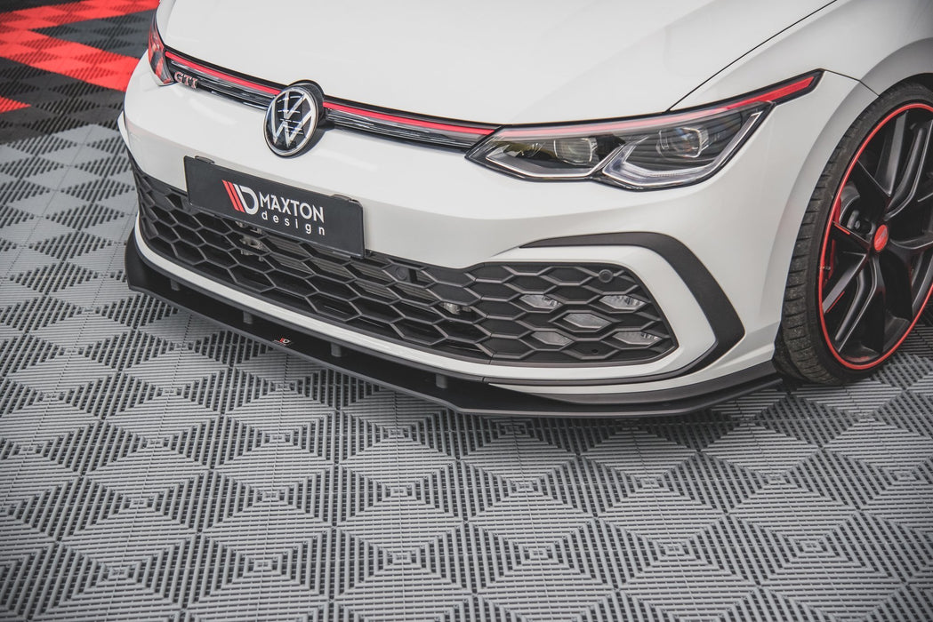 Maxton Design Street Pro Front Splitter Volkswagen Golf GTI / GTE / GTD / R-Line Mk8