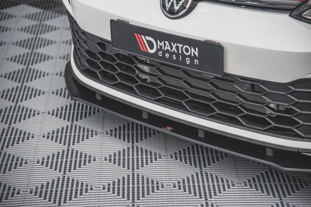 Maxton Design Street Pro Front Splitter Volkswagen Golf GTI / GTE / GTD / R-Line Mk8