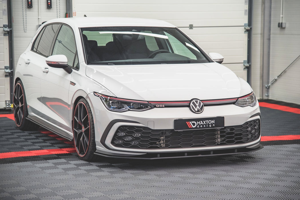 Maxton Design Street Pro Front Splitter Volkswagen Golf GTI / GTE / GTD / R-Line Mk8