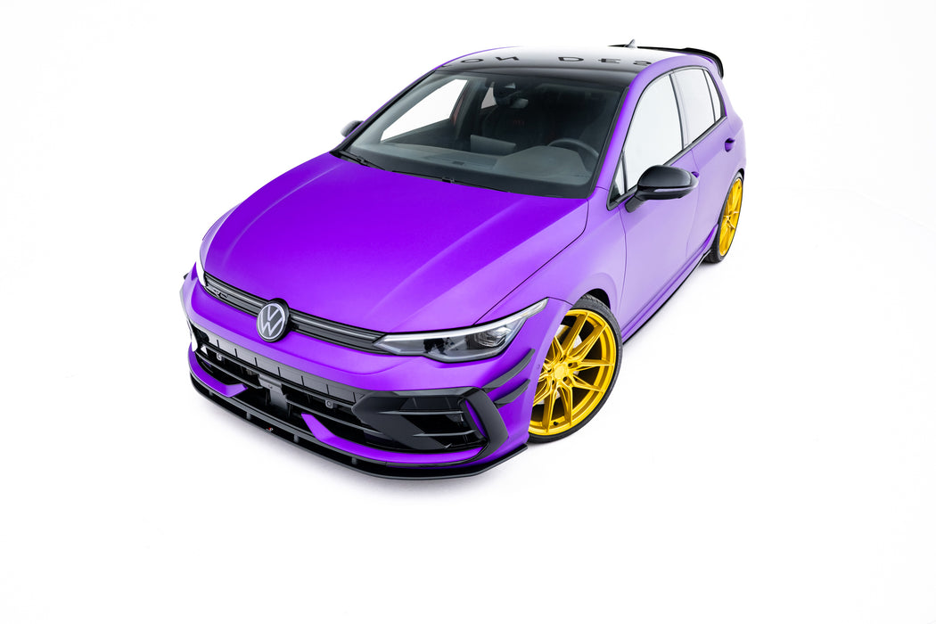 Maxton Design Street Pro Front Splitter Volkswagen Golf R Mk8 Facelift