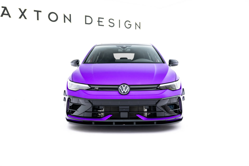 Maxton Design Street Pro Front Splitter Volkswagen Golf R Mk8 Facelift