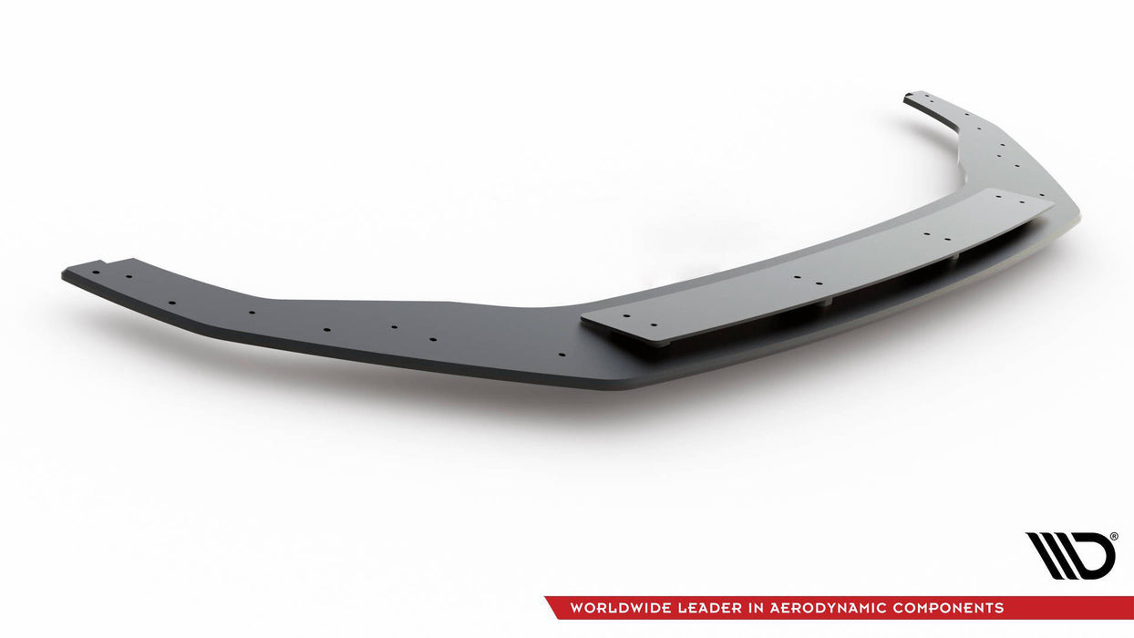 Maxton Design Street Pro Front Splitter Volkswagen Golf R / R-Line Mk7 Facelift