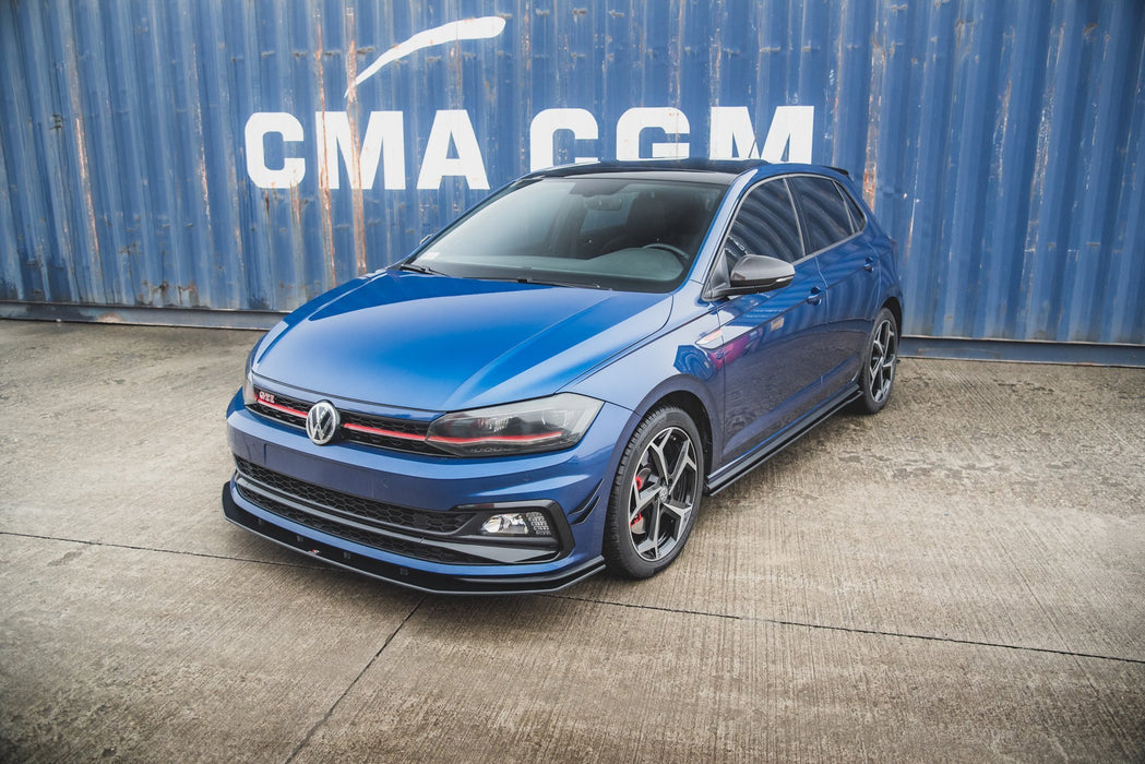 Maxton Design Street Pro Front Splitter Volkswagen Polo GTI Mk6