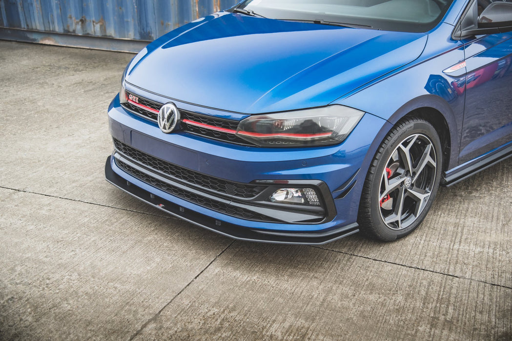 Maxton Design Street Pro Front Splitter Volkswagen Polo GTI Mk6