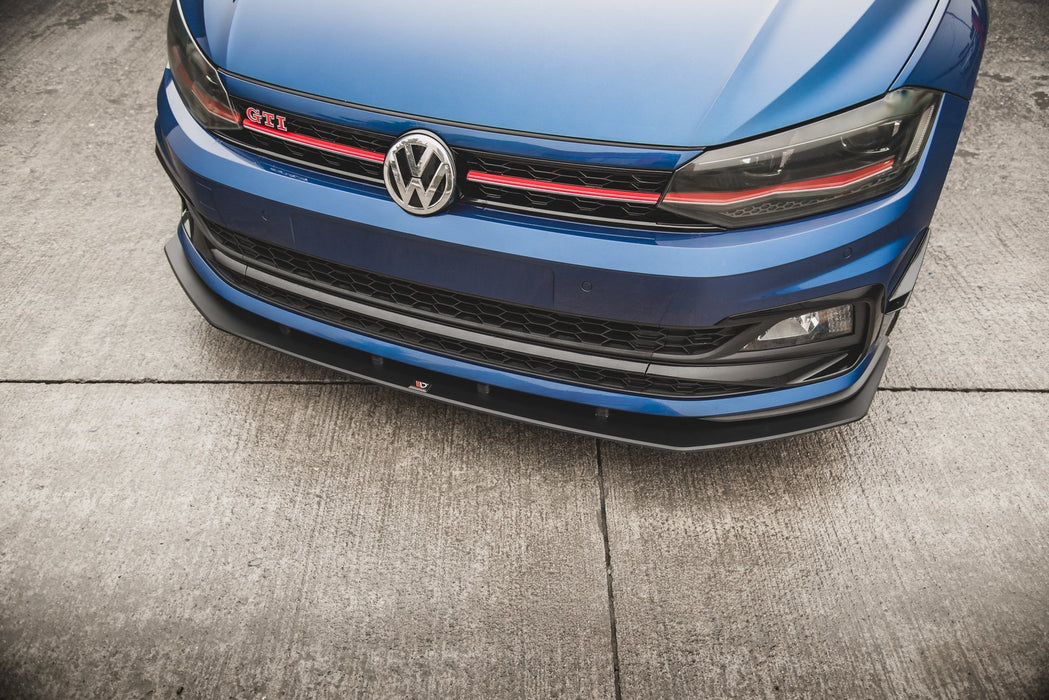Maxton Design Street Pro Front Splitter Volkswagen Polo GTI Mk6