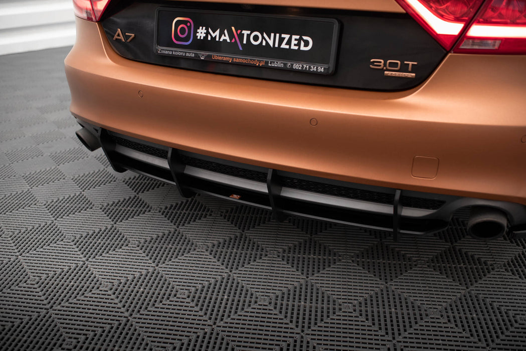 Maxton Design Street Pro Rear Diffuser Audi A7 S-Line C7