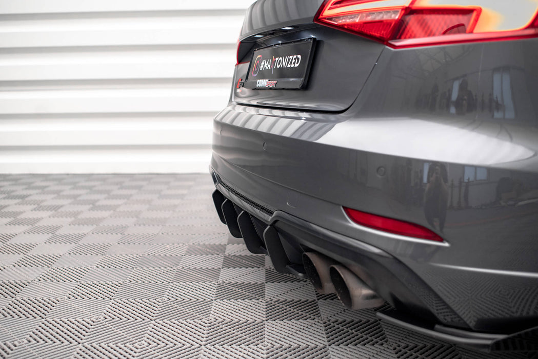Maxton Design Street Pro Rear Diffuser Audi S3 Sportback 8V Facelift